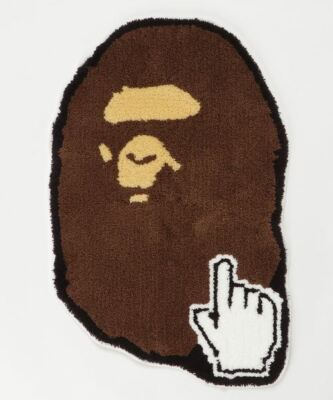 BAPE APEHEAD ONLINE RUG