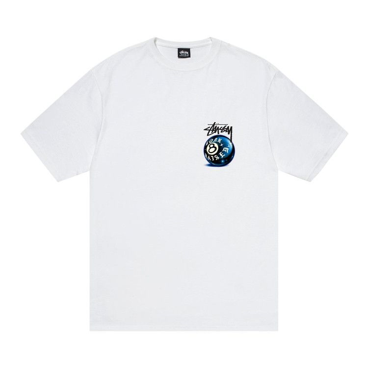 STUSSY X BORN & RAISED 8-BALL TEE