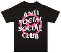 ANTI SOCIAL SOCIAL CLUB X FRAGMENT PINK BOLT TEE