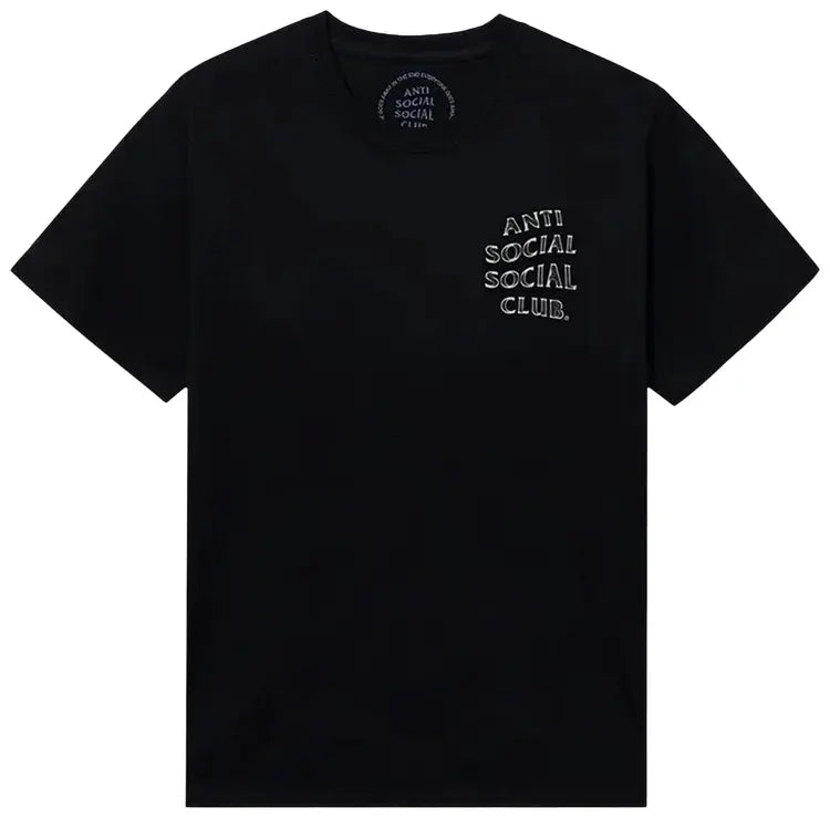 ANTI SOCIAL SOCIAL CLUB BURN OUT TEE BLACK