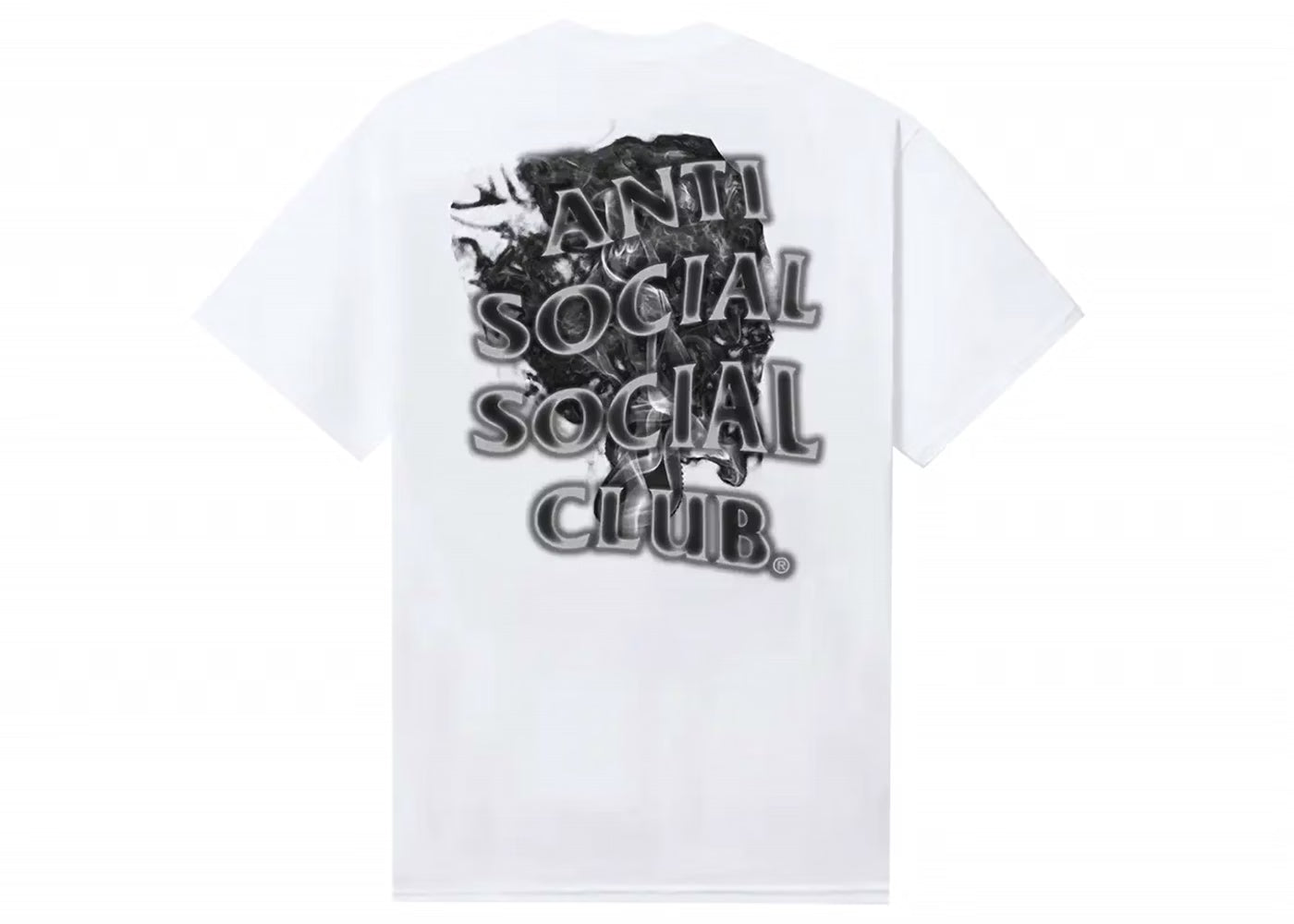 ANTI SOCIAL SOCIAL CLUB BURN OUT TEE WHITE