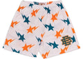 Eric Emanuel x BAPE Miami Basic Short White/Teal/Orange