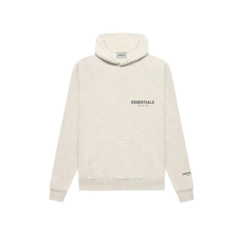 ESSENTIALS LIGHT OATMEAL HOODIE