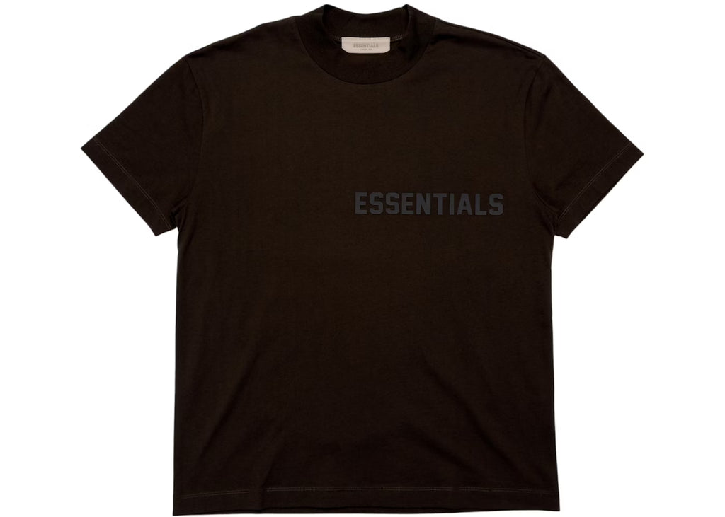 ESSENTIALS OFF BLACK T-SHIRT