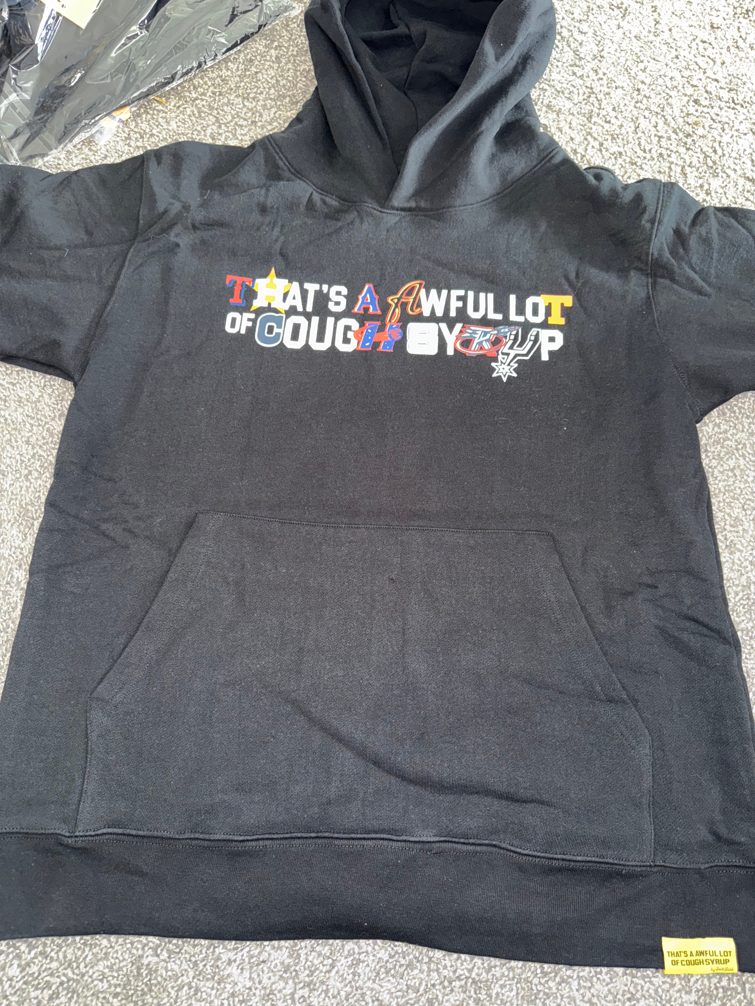 AWFUL LOT OF COUGH SYRUP ALLSTAR/TEXAS SPORTS HOODIE