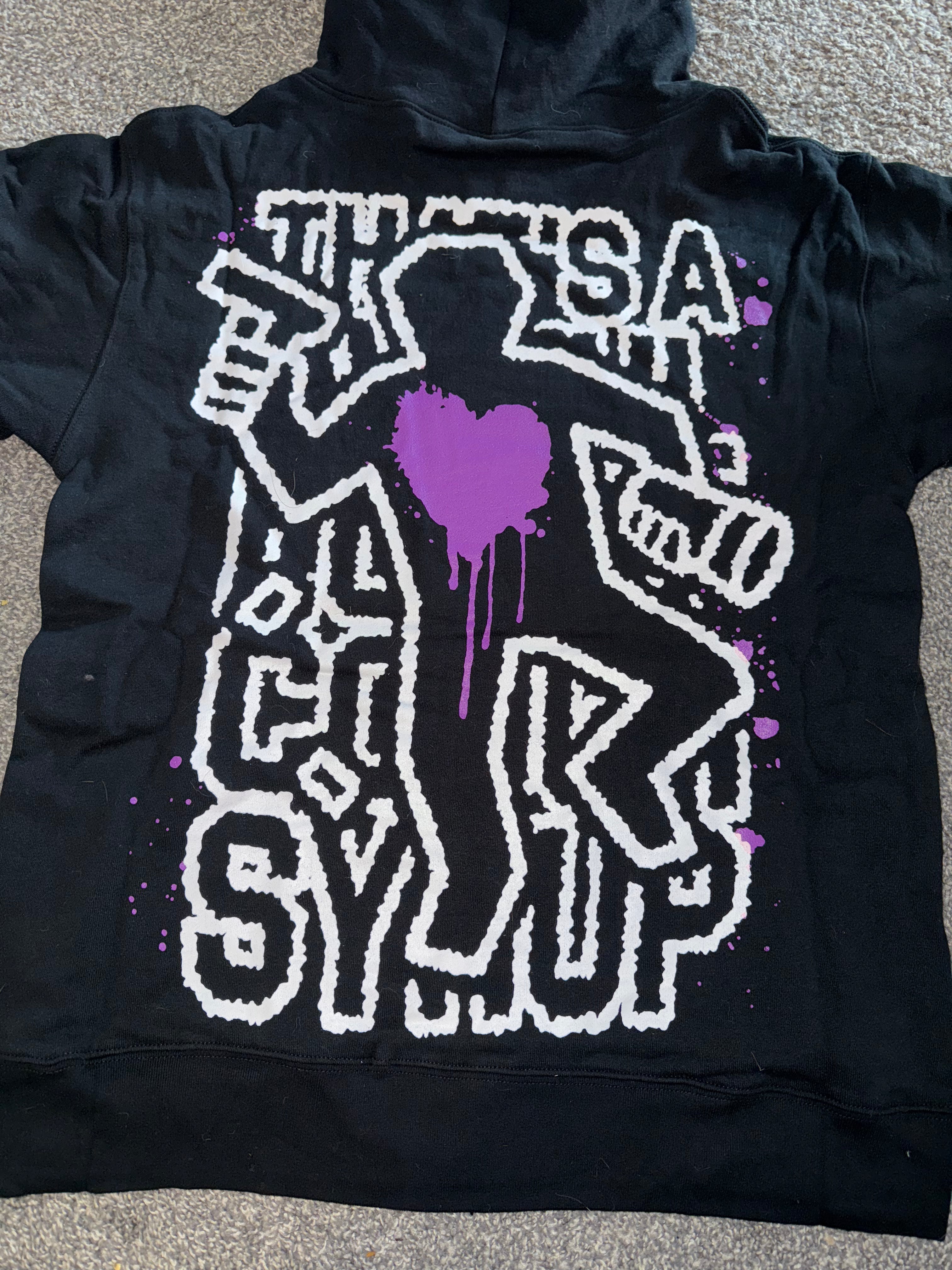 AWFUL LOT OF COUGH SYRUP CRIME SCENE/MAN DOWN HOODIE