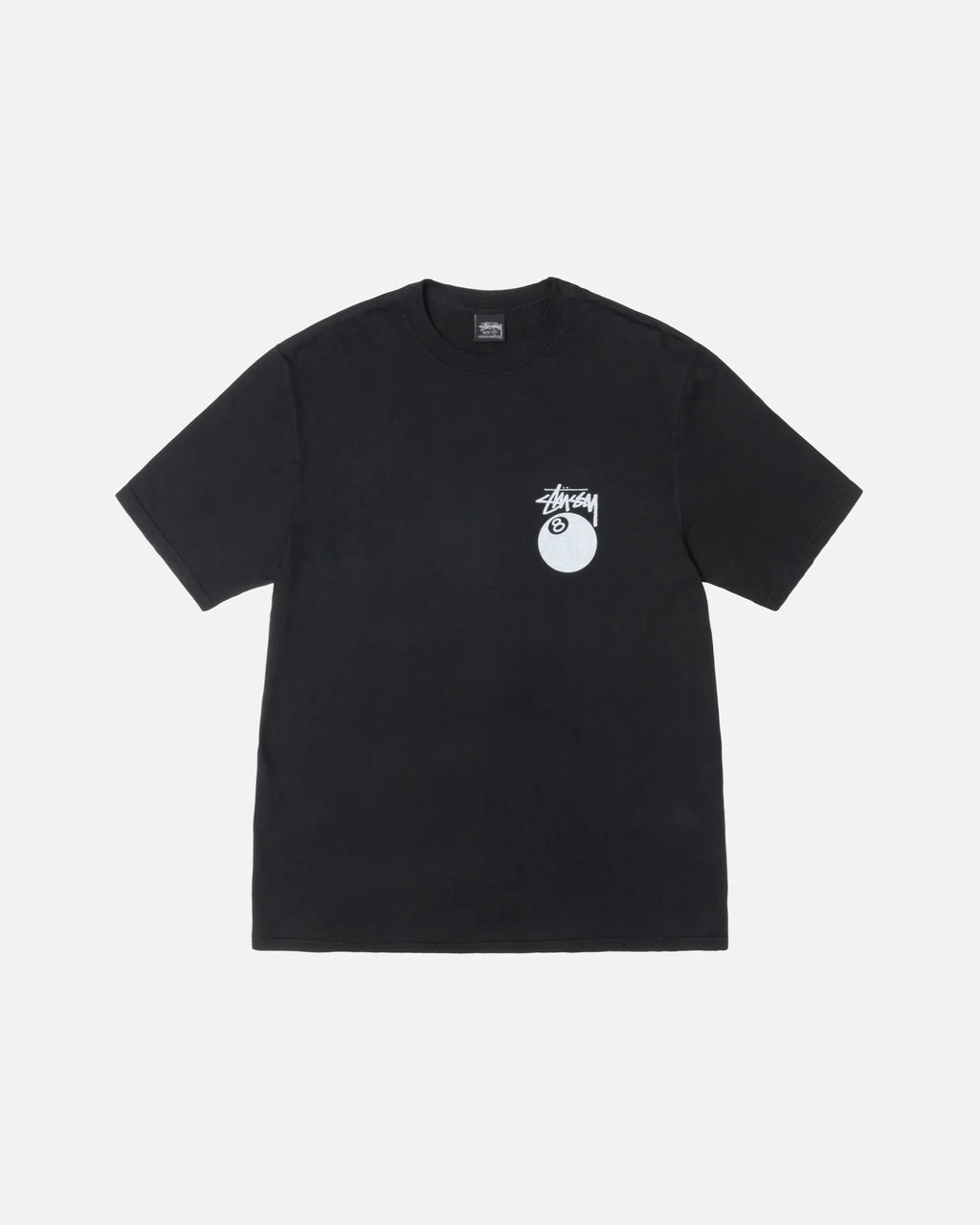 STUSSY 8-BALL TEE BLACK