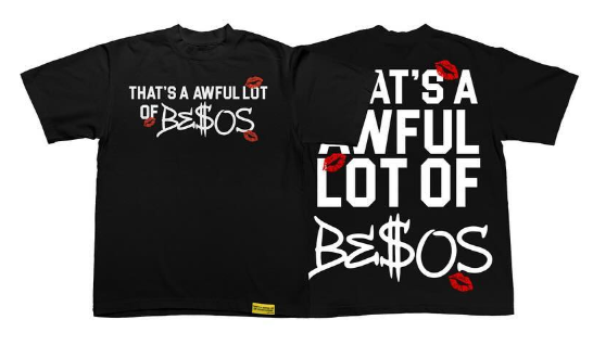 AWFUL LOT OF COUGH SYRUP BESOS TEE