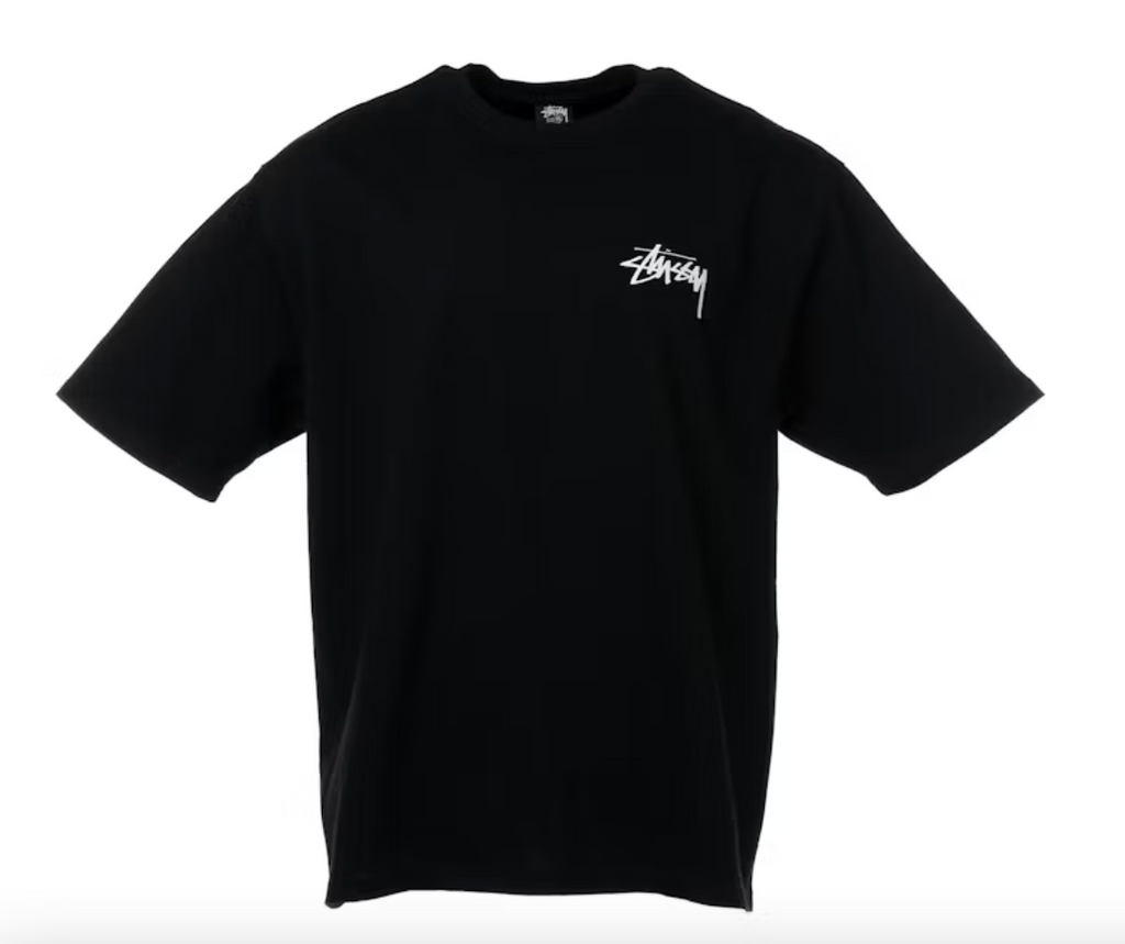 Stussy Fuzzy Dice Tee Black