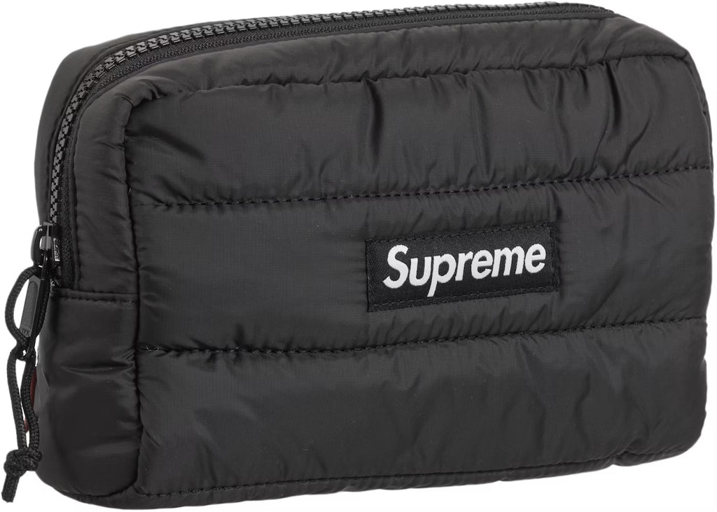 SUPREME PUFFER POUCH BLACK BRAND NEW