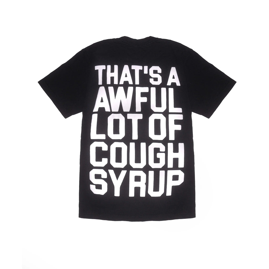AWFUL LOT OF COUGH SYRUP CLASSIC BLACK TEE